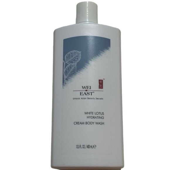 Wei East White Lotus Cream Bath Wash ~ 13.5 fl oz. 400ml  Sealed / NEW - Picture 1 of 3